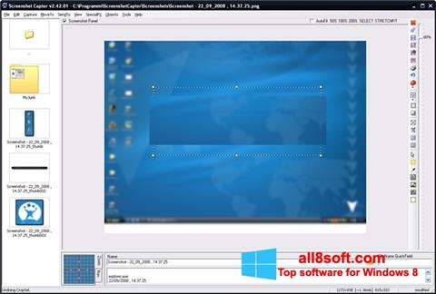 Capture d'écran ScreenShot pour Windows 8