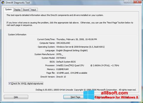 directx windows 8.1 download