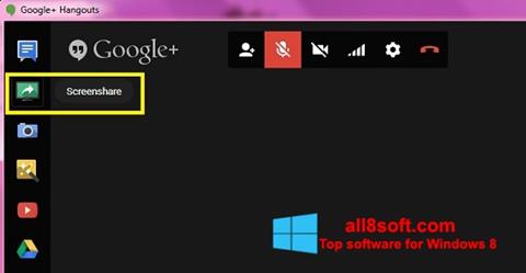 Capture d'écran Hangouts pour Windows 8
