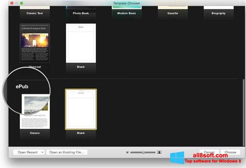 Capture d'écran iBooks pour Windows 8