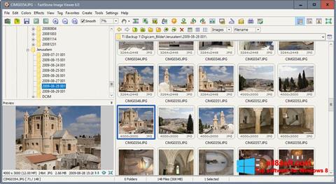 Capture d'écran FastStone Image Viewer pour Windows 8