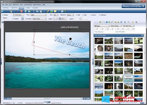Capture d'écran Ashampoo Photo Commander pour Windows 8