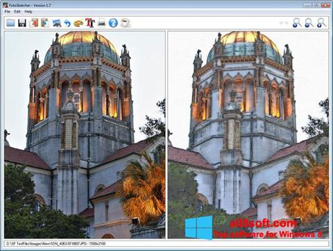 Capture d'écran FotoSketcher pour Windows 8