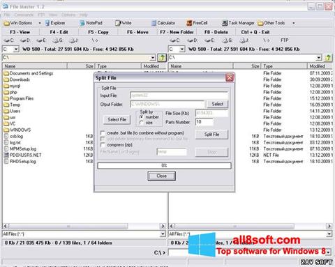 Capture d'écran File Master pour Windows 8