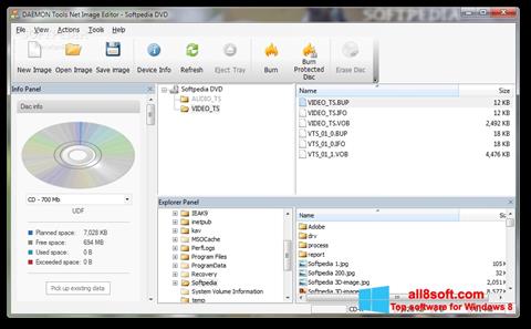Capture d'écran DAEMON Tools Lite pour Windows 8