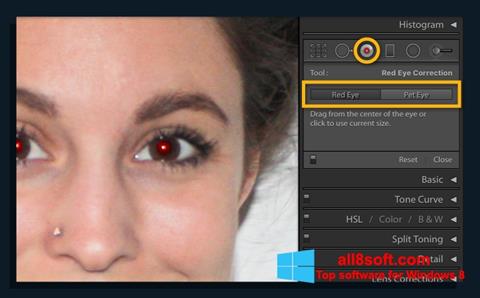 Capture d'écran Red Eye Remover pour Windows 8
