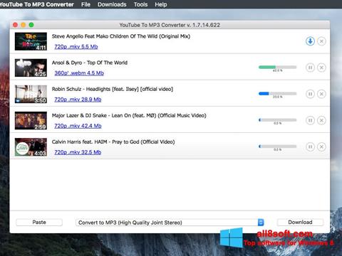 Capture d'écran Free YouTube to MP3 Converter pour Windows 8