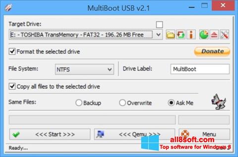 Capture d'écran Multi Boot USB pour Windows 8