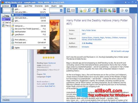 Capture d'écran All My Books pour Windows 8