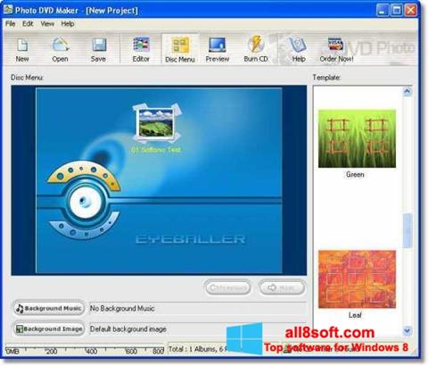 Capture d'écran DVD Maker pour Windows 8