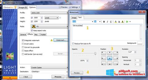 Capture d'écran Light Image Resizer pour Windows 8