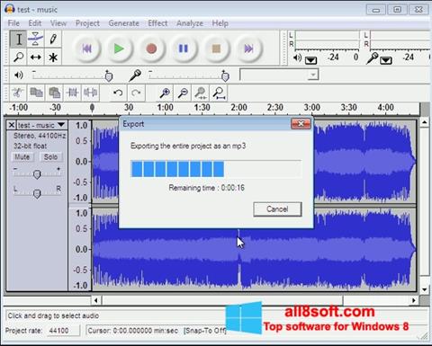 Capture d'écran Lame MP3 Encoder pour Windows 8