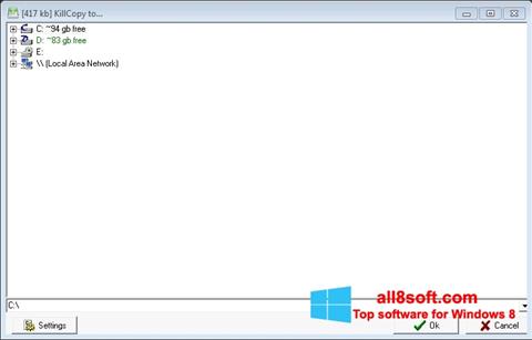 Capture d'écran KillCopy pour Windows 8