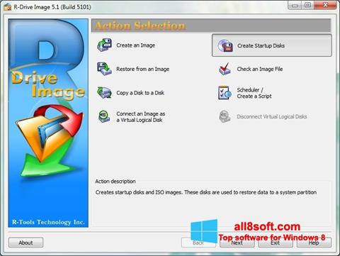 Capture d'écran R-Drive Image pour Windows 8