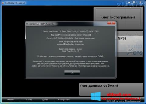Capture d'écran FastPictureViewer pour Windows 8