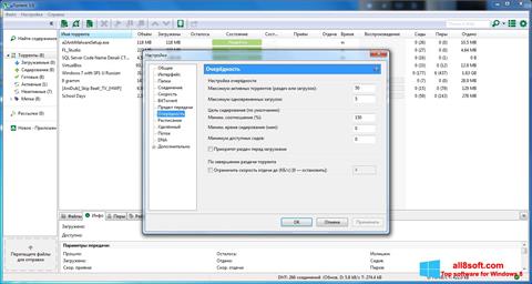 Capture d'écran uTorrent pour Windows 8