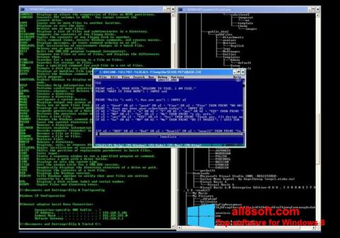 Capture d'écran QBasic pour Windows 8