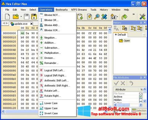 Capture d'écran Hex Editor Neo pour Windows 8