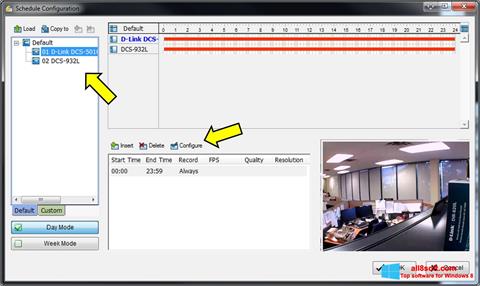 Capture d'écran D-ViewCam pour Windows 8
