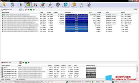 Capture d'écran eMule pour Windows 8