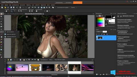 Capture d'écran PaintShop Pro pour Windows 8