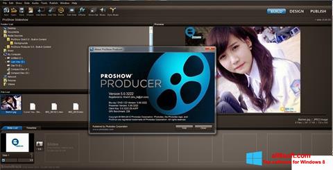 Capture d'écran ProShow Producer pour Windows 8