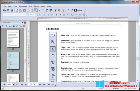 Capture d'écran Infix PDF Editor pour Windows 8