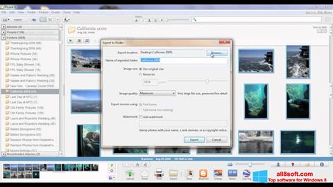 Capture d'écran Picasa pour Windows 8