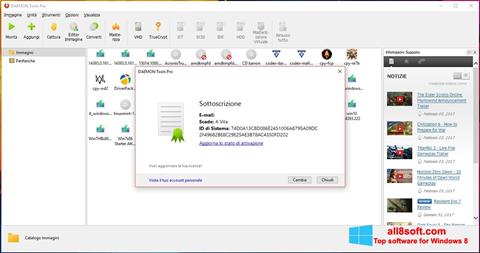 Capture d'écran DAEMON Tools Pro pour Windows 8