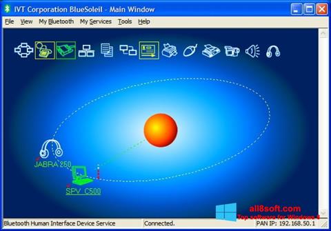 Capture d'écran BlueSoleil pour Windows 8