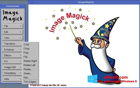 Capture d'écran ImageMagick pour Windows 8