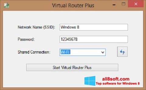 Capture d'écran Virtual Router Plus pour Windows 8