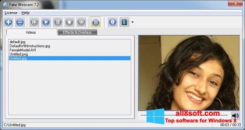 Capture d'écran Fake Webcam pour Windows 8