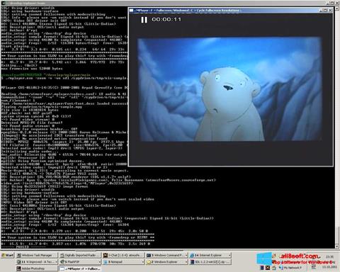 Capture d'écran MPlayer pour Windows 8