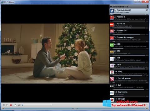Capture d'écran IP-TV Player pour Windows 8