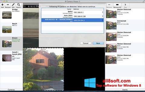 Capture d'écran IP Camera Viewer pour Windows 8