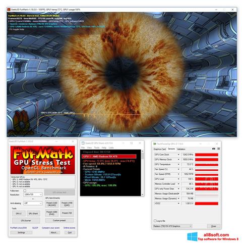 Capture d'écran FurMark pour Windows 8