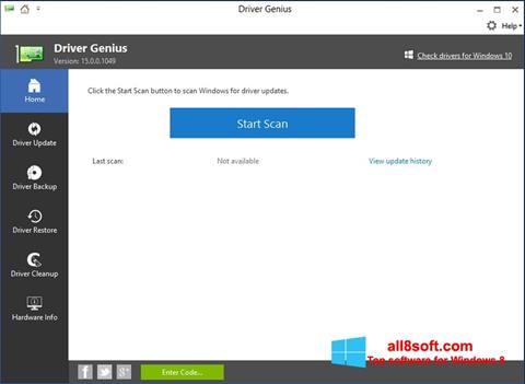 Capture d'écran DriverScanner pour Windows 8