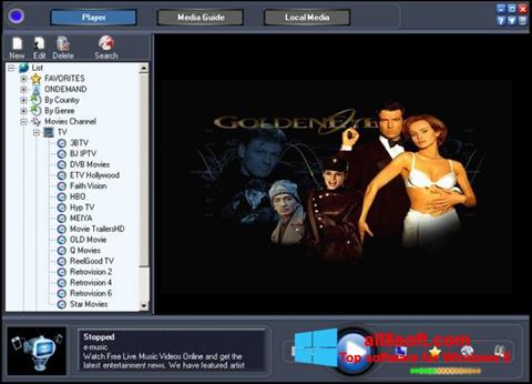Capture d'écran Online TV Live pour Windows 8