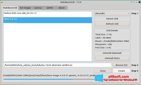 Capture d'écran MultiBoot USB pour Windows 8