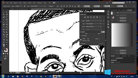 Capture d'écran Adobe Illustrator pour Windows 8